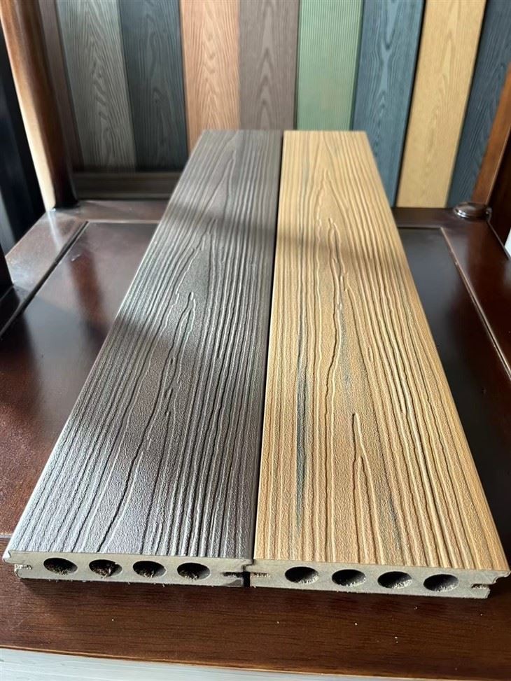 Wood Plastic Composite WPC Co-Extrusion Decking For Outdoor Swimming Pool